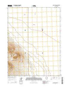 2014 Map of Gold Hill Wash, 2014 Print