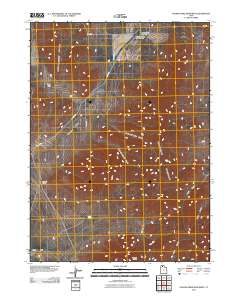 2011 Map of Golden Spike Monument, 2011 Print