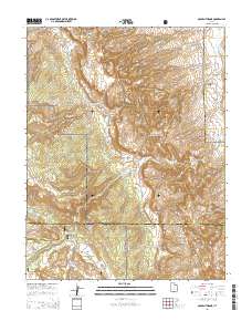 2014 Map of Golden Throne, 2014 Print