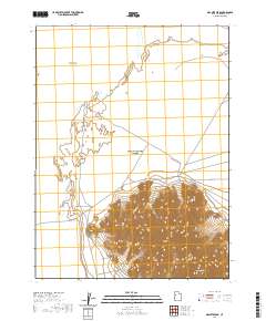 2020 Map of Granite Peak, 2020 Print