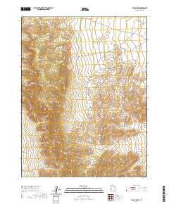 2020 Map of Grassy Cove, 2020 Print