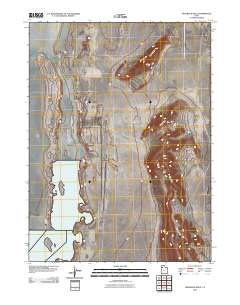 2010 Map of Grayback Hills, 2010 Print