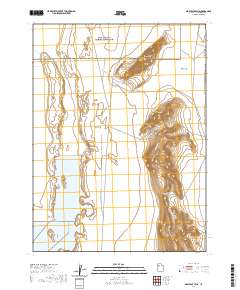 2020 Map of Grayback Hills, 2020 Print