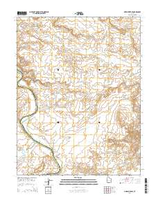 2014 Map of Green River SE, 2014 Print