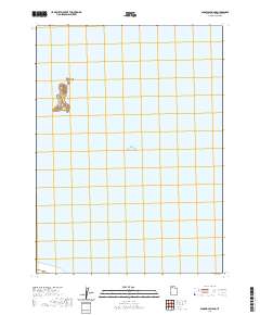 2020 Map of Gunnison Island, 2020 Print