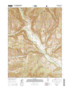 2014 Map of Hanna, 2014 Print