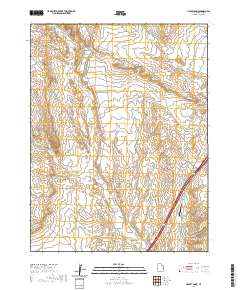 2020 Map of Harley Dome, 2020 Print