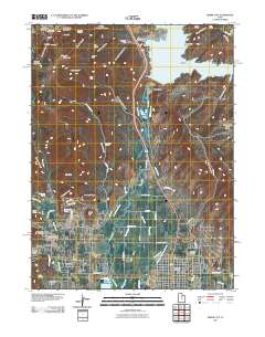 2011 Map of Heber City, 2011 Print