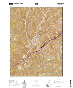 2020 Map of Heiners Creek, 2020 Print