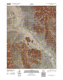 2010 Map of Hell'n Moriah Canyon, 2010 Print