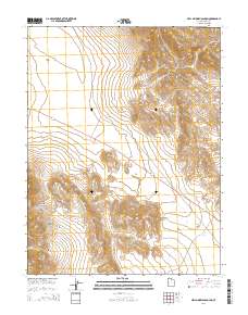 2014 Map of Hell'n Moriah Canyon, 2014 Print
