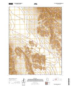 2020 Map of Hell'n Moriah Canyon, 2020 Print