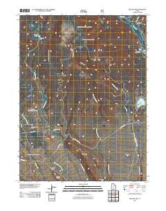 2011 Map of Heller Lake, 2011 Print