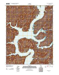2011 Map of Hite South, 2011 Print