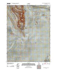 2011 Map of Hogup Ridge South, 2011 Print