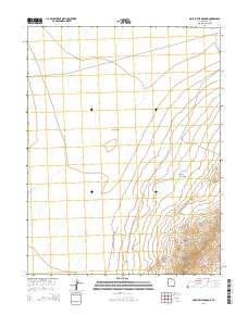 2014 Map of Hole in the Ground, 2014 Print