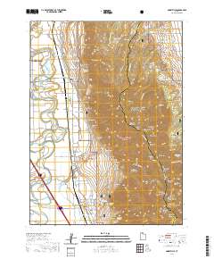 2020 Map of Honeyville, 2020 Print