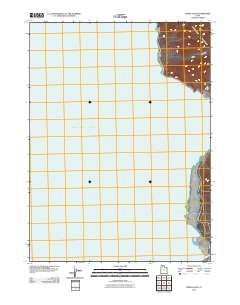 2011 Map of Indian Cove, 2011 Print
