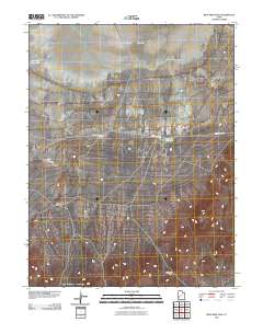 2010 Map of Iron Mine Pass, 2010 Print