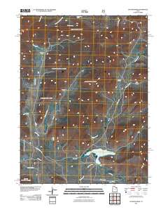 2011 Map of Jackson Draw, 2011 Print