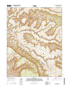 2014 Map of Jacobs Chair, 2014 Print