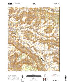 2020 Map of Jacobs Chair, 2020 Print