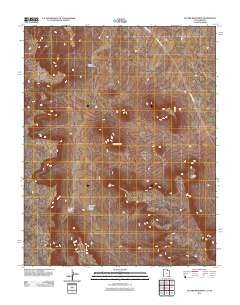 2011 Map of Jacobs Monument, 2011 Print