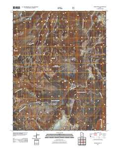 2011 Map of Johns Peak, 2011 Print