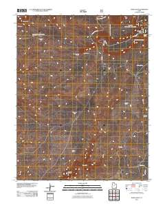 2011 Map of Kane Gulch, 2011 Print
