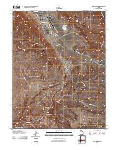 2010 Map of Kane Springs, 2010 Print