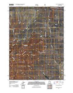 2011 Map of Kelton Pass, 2011 Print