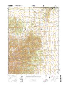 2014 Map of Kelton Pass, 2014 Print