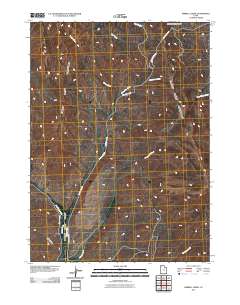 2011 Map of Kimbell Creek, 2011 Print
