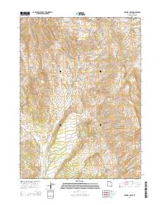 2014 Map of Kimbell Creek, 2014 Print