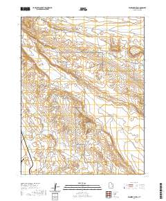 2020 Map of Klondike Bluffs, 2020 Print