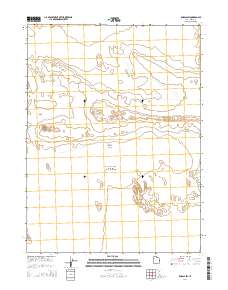 2014 Map of Knolls SW, 2014 Print
