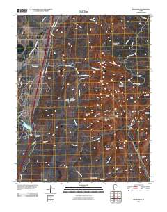 2011 Map of Kolob Arch, 2011 Print