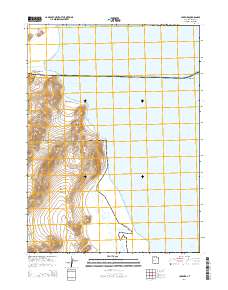2014 Map of Lakeside, 2014 Print