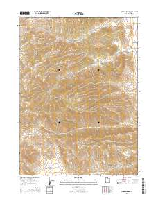 2014 Map of Limekiln Knoll, 2014 Print
