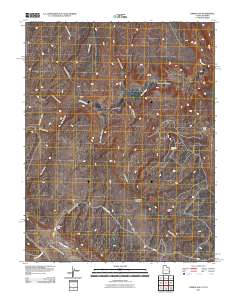 2011 Map of Lisbon Gap, 2011 Print