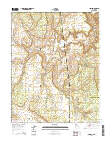 2014 Map of Lisbon Gap, 2014 Print