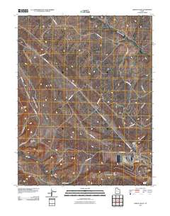 2010 Map of Lisbon Valley, 2010 Print