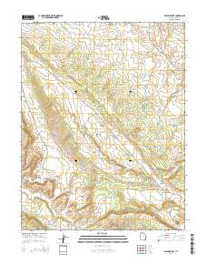 2014 Map of Lisbon Valley, 2014 Print
