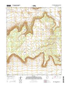 2014 Map of Little Creek Mountain, 2014 Print