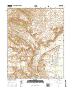 2014 Map of Loa, 2014 Print