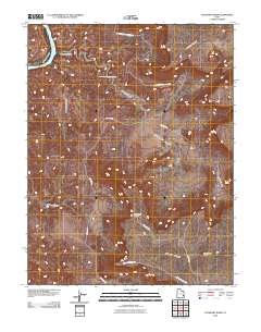 2010 Map of Lockhart Basin, 2010 Print