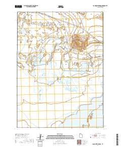 2020 Map of Locomotive Springs, 2020 Print