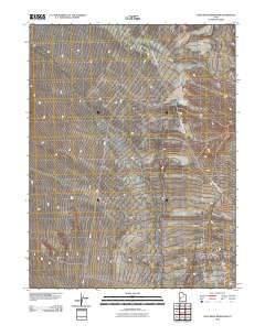 2010 Map of Long Ridge Reservoir, 2010 Print