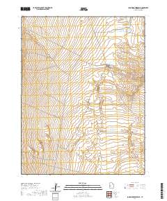 2020 Map of Long Ridge Reservoir, 2020 Print