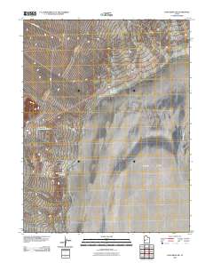 2010 Map of Long Ridge SW, 2010 Print